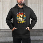 Moth Lamp Yall Got Any.. Uhh... Lamps Moth Saying Meme Shape Retention Hoodie