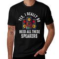 Car Stereo For Audio Installer Speakers Car Bass Audiologist  High-quality Stitching T-Shirt