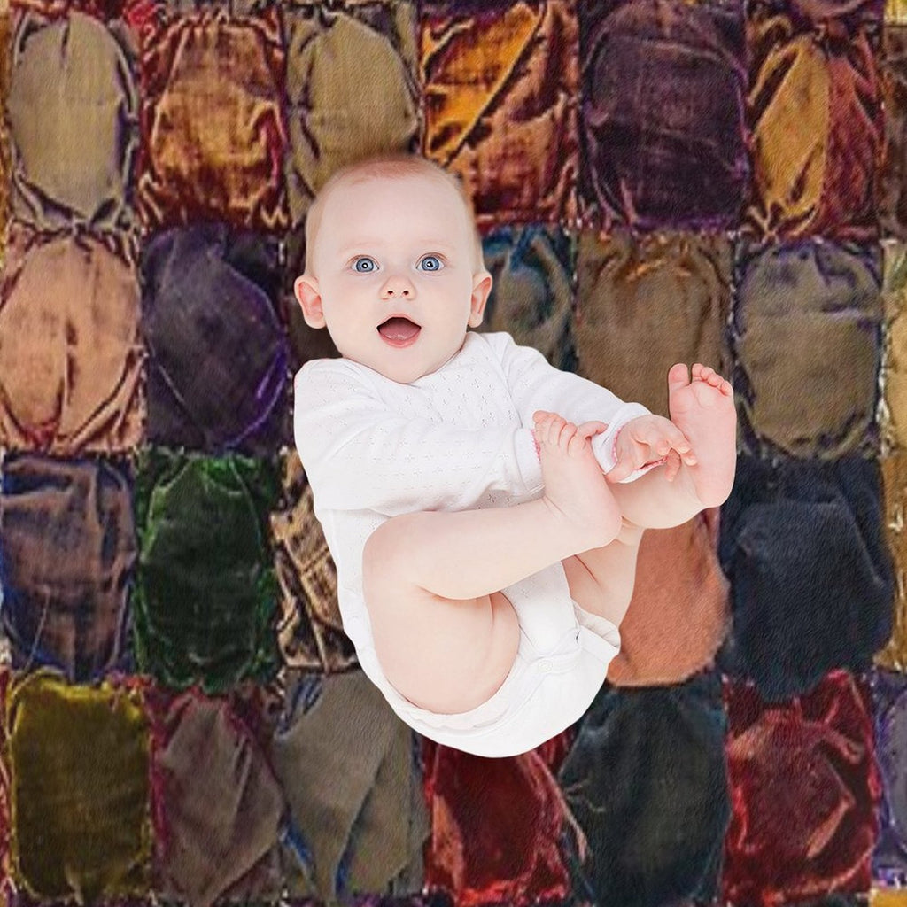 Great Grandmother's Quilt Versatility Throw Blanket