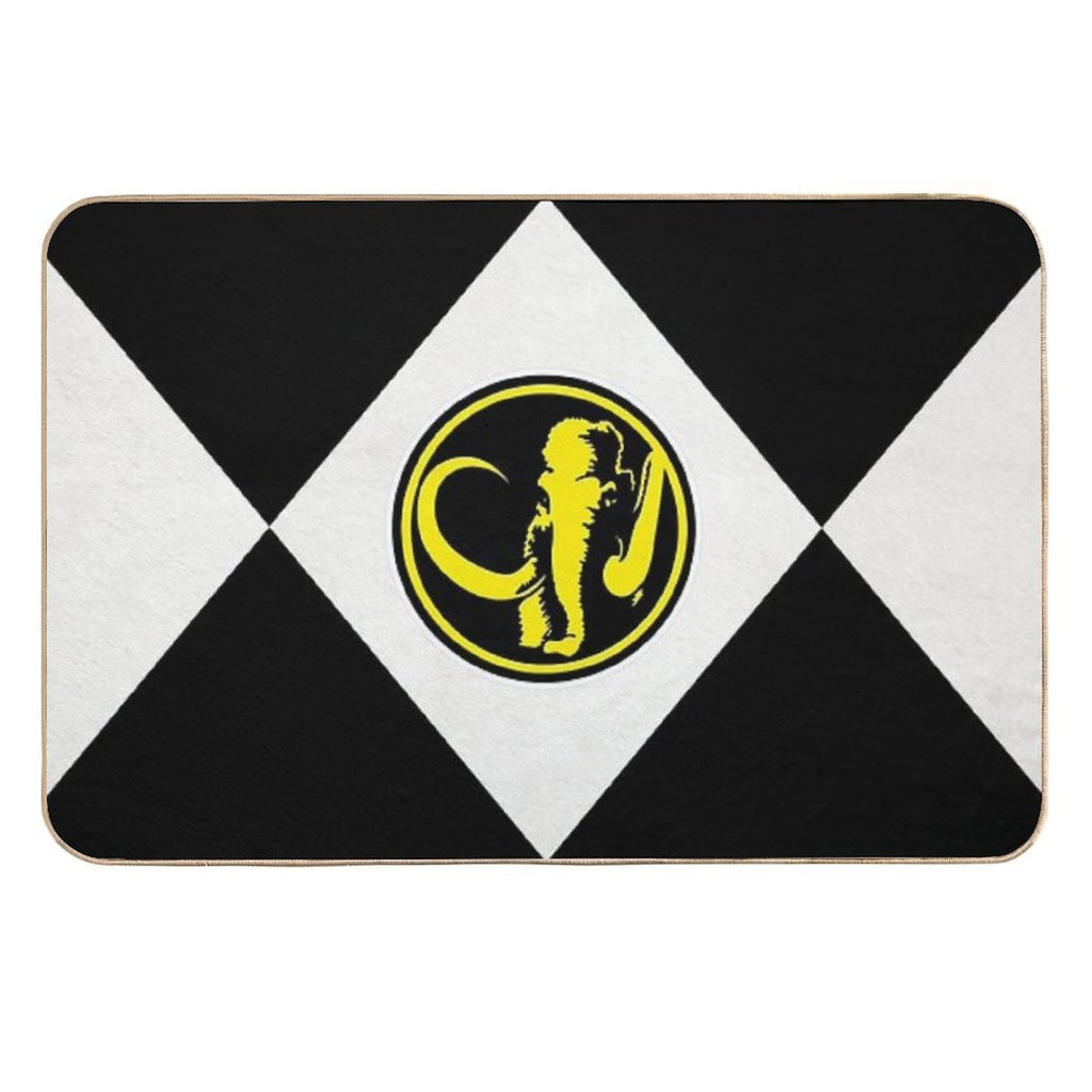 Mastodon Dinozord  Easy Maintenance Bath Mat