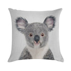 Baby Koala - Colorful Soft Washable Throw Pillow