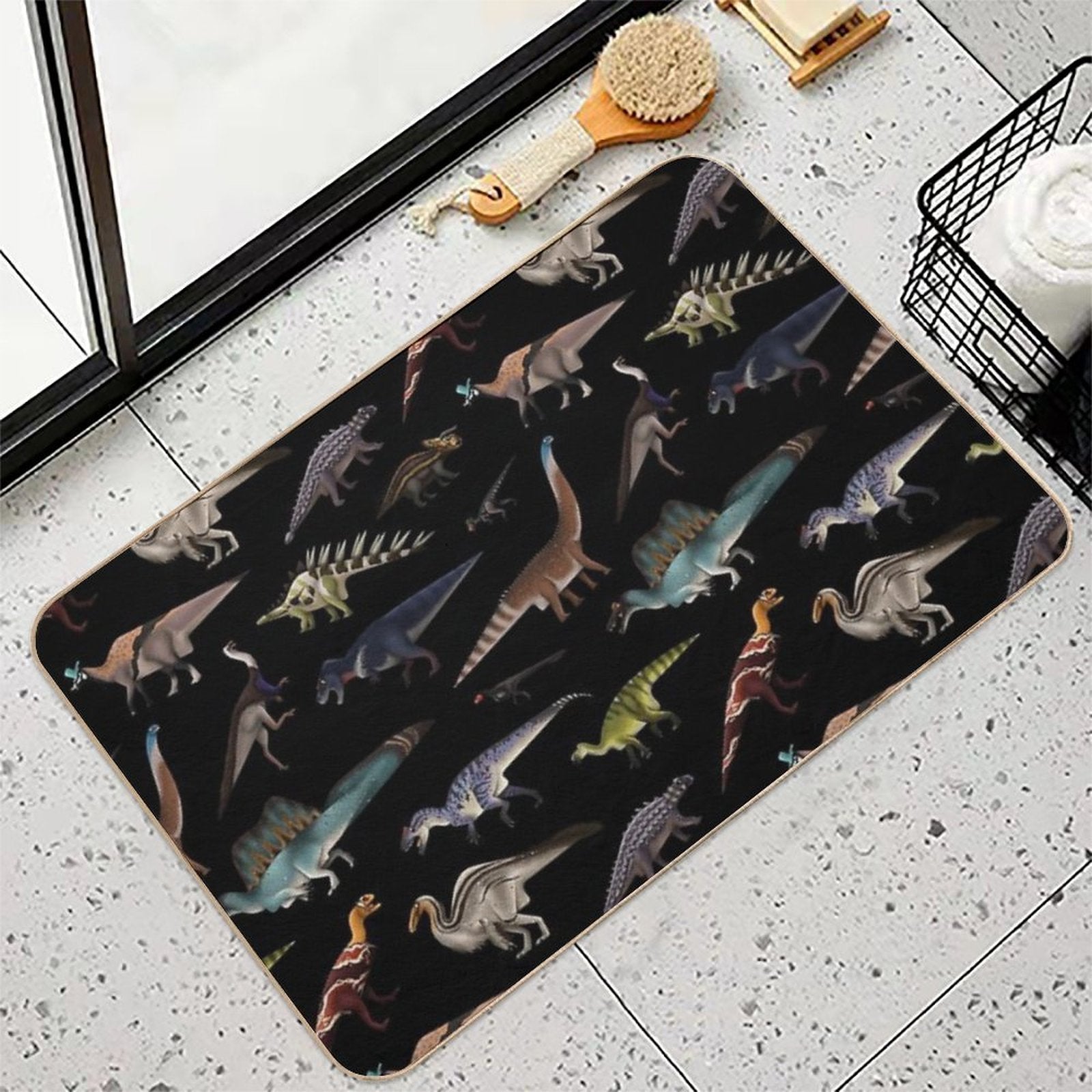 Dinosaurs  Anti-Trip Bath Mat