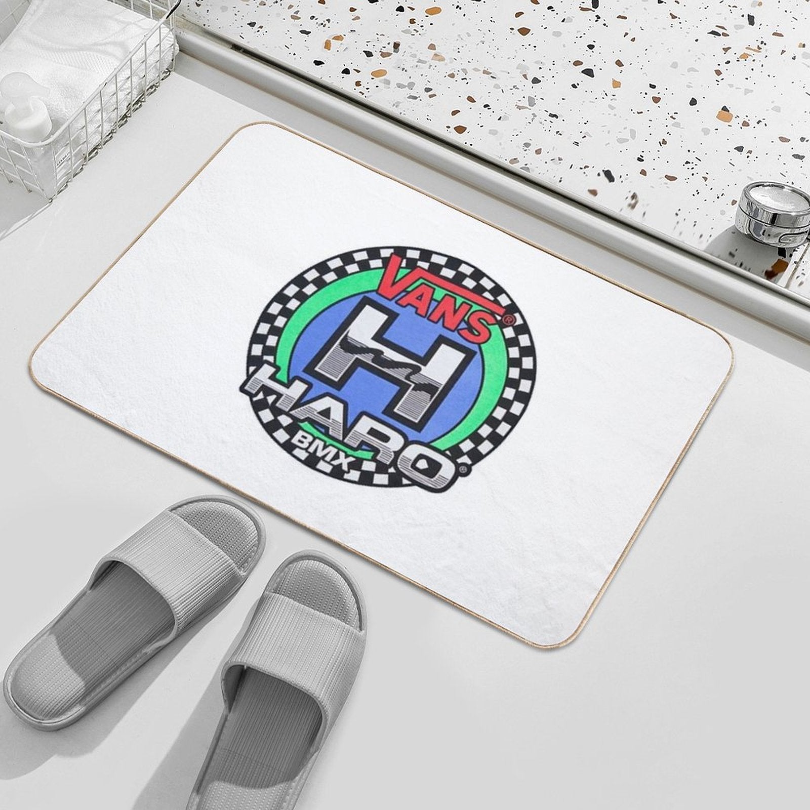 BMX Vintage Durable Bath Mat