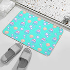 Bubble Sea Lion Pattern  Easy To Clean Bath Mat