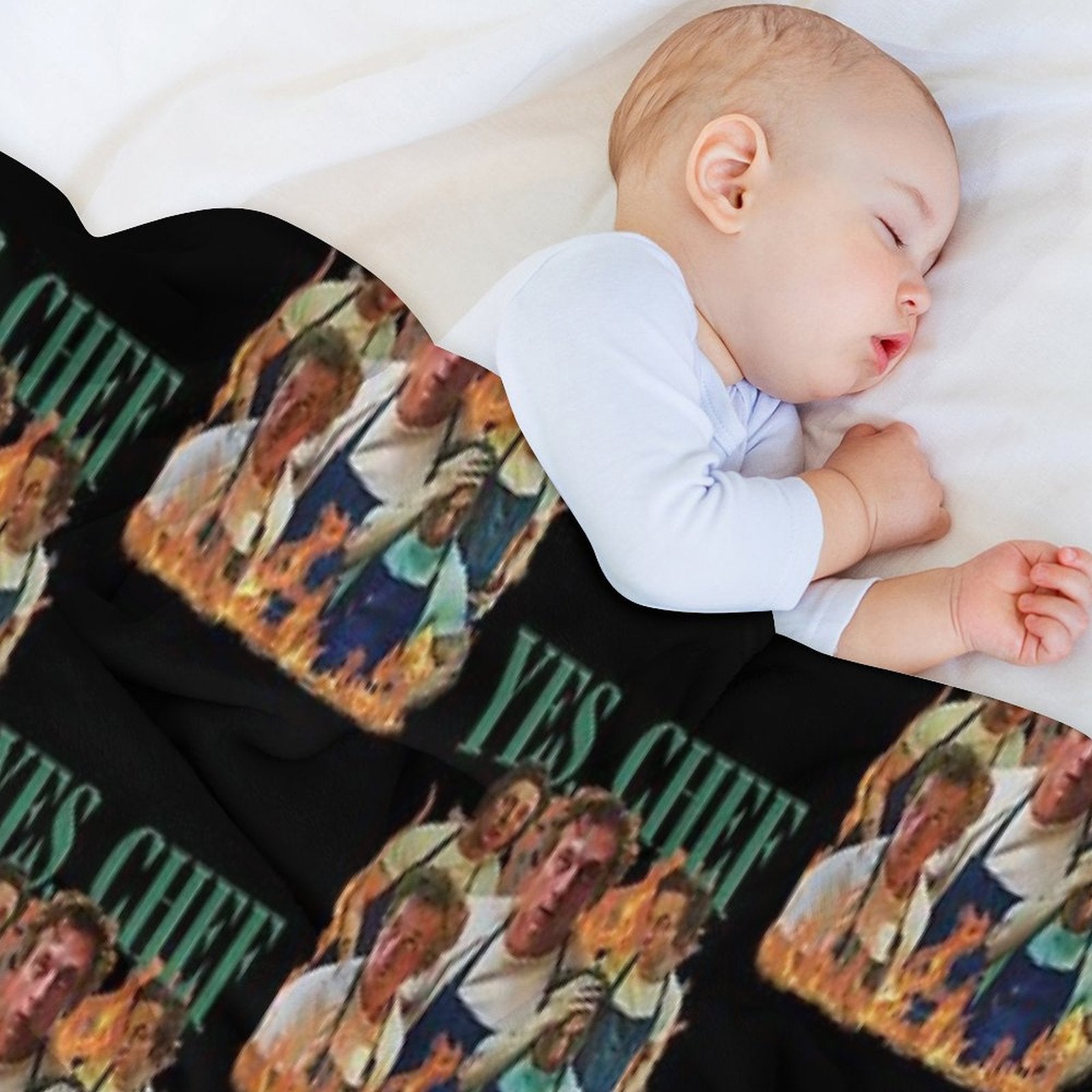 Yes Chef Jeremy Allen White The Bear Tv Show Velvety-soft Throw Blanket