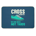 Cross Country Runner  Repositionable Bath Mat