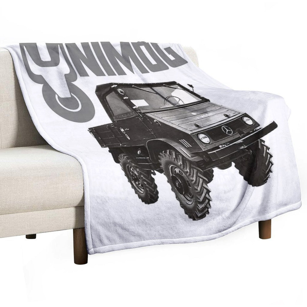 UNIMOG Oldschool Durable Throw Blanket