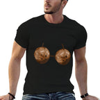 Summer Coconut Bra Halloween Costume Art Funny Outfit Gift  Eco-friendly Material T-Shirt