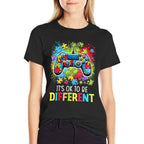 Its Ok To Be Different Video Game Controller Autism  High-quality Stitching T-Shirt