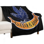 Raven, Clever And Wise Claw Premium Throw Blanket