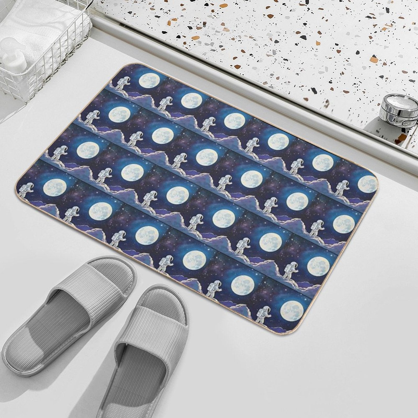 Guardian of The Stars  High-Traffic Bath Mat