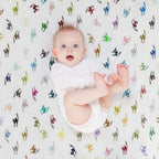 Color Cat Pattern Travel-friendly Throw Blanket