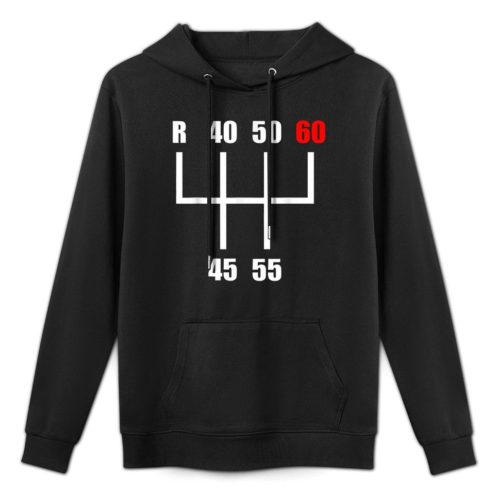 Retro 60 Years Old Driver Car 60th Birthday Shrink-Resistant Hoodie