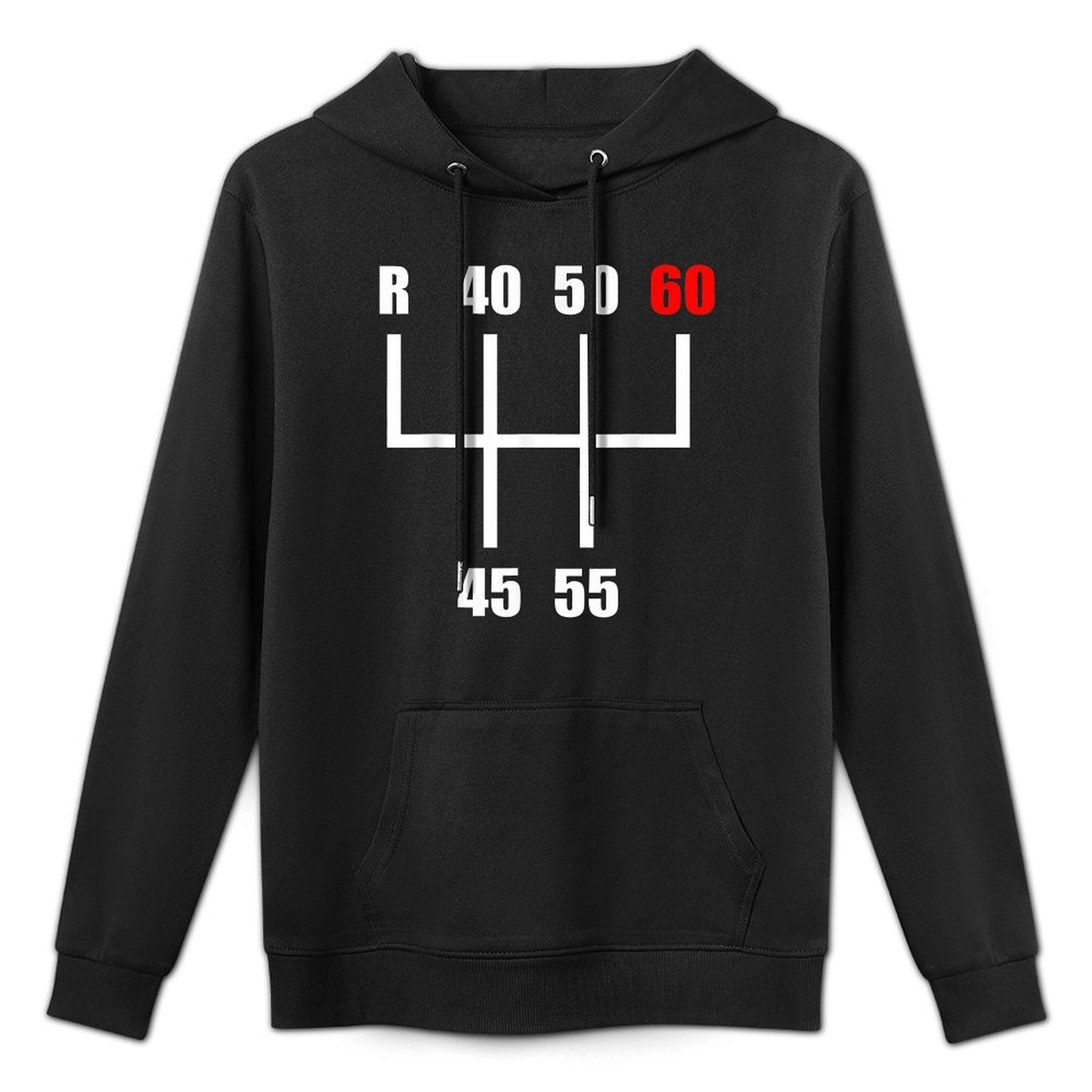 Retro 60 Years Old Driver Car 60th Birthday Shrink-Resistant Hoodie