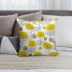 Yellow Nature Soft Gift Ready Throw Pillow