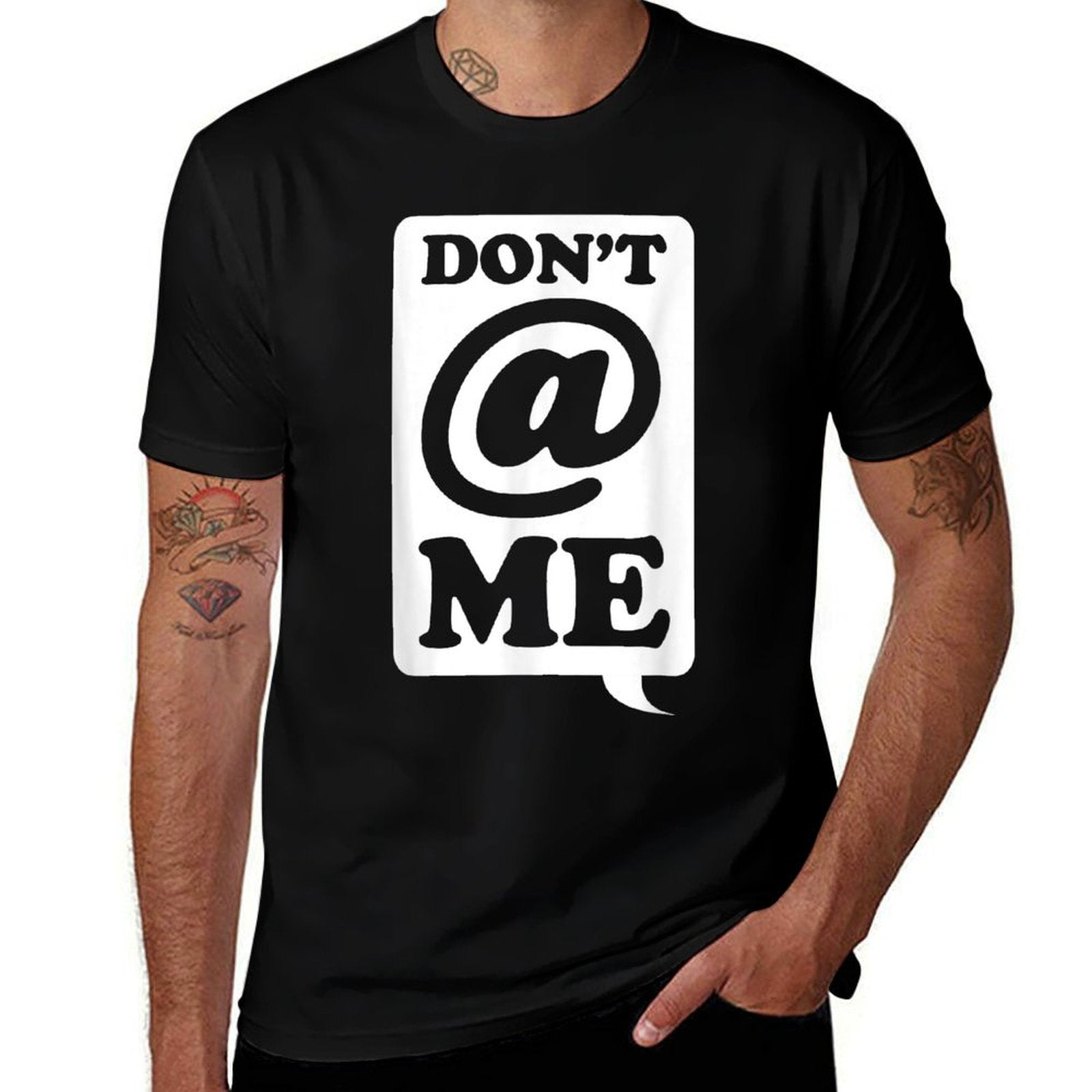 Dont @ Me - Dont At Me Meme  Relaxed-fit T-Shirt