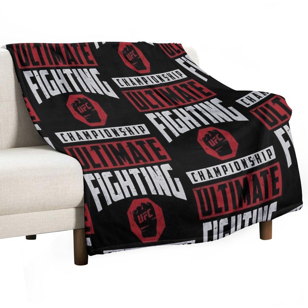 Ufc Ultimate Fighting Championship Easy Care Throw Blanket