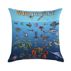Subnautica Soft Gift Ready Throw Pillow