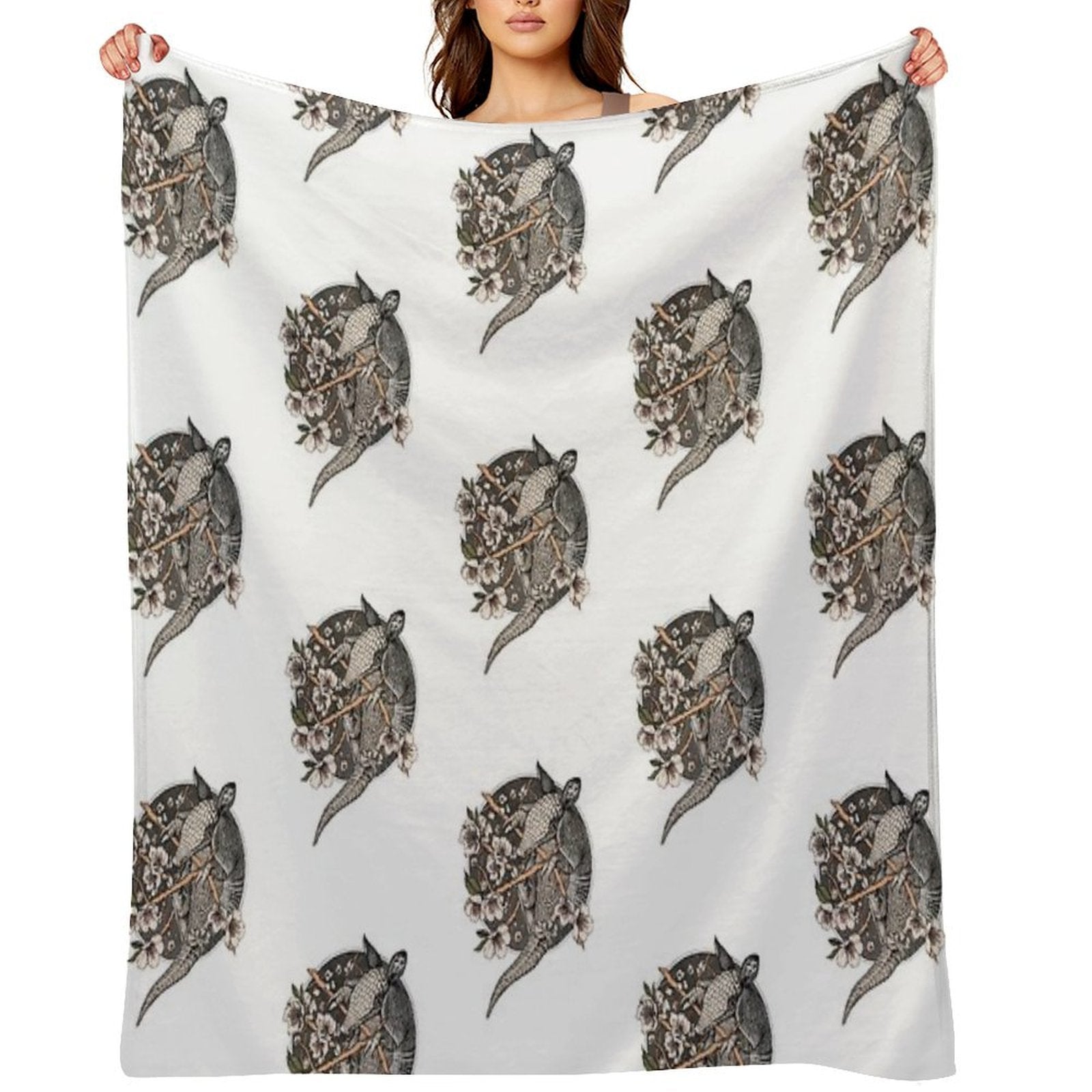 Armadillo Easy Care Throw Blanket