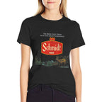 Beer Schmidt Beer Retro Defunct Nature Scene  Affordable Price T-Shirt