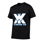 Kids And Adult Official Warrior Kid White And Blue Logo  Odor-resistant T-Shirt
