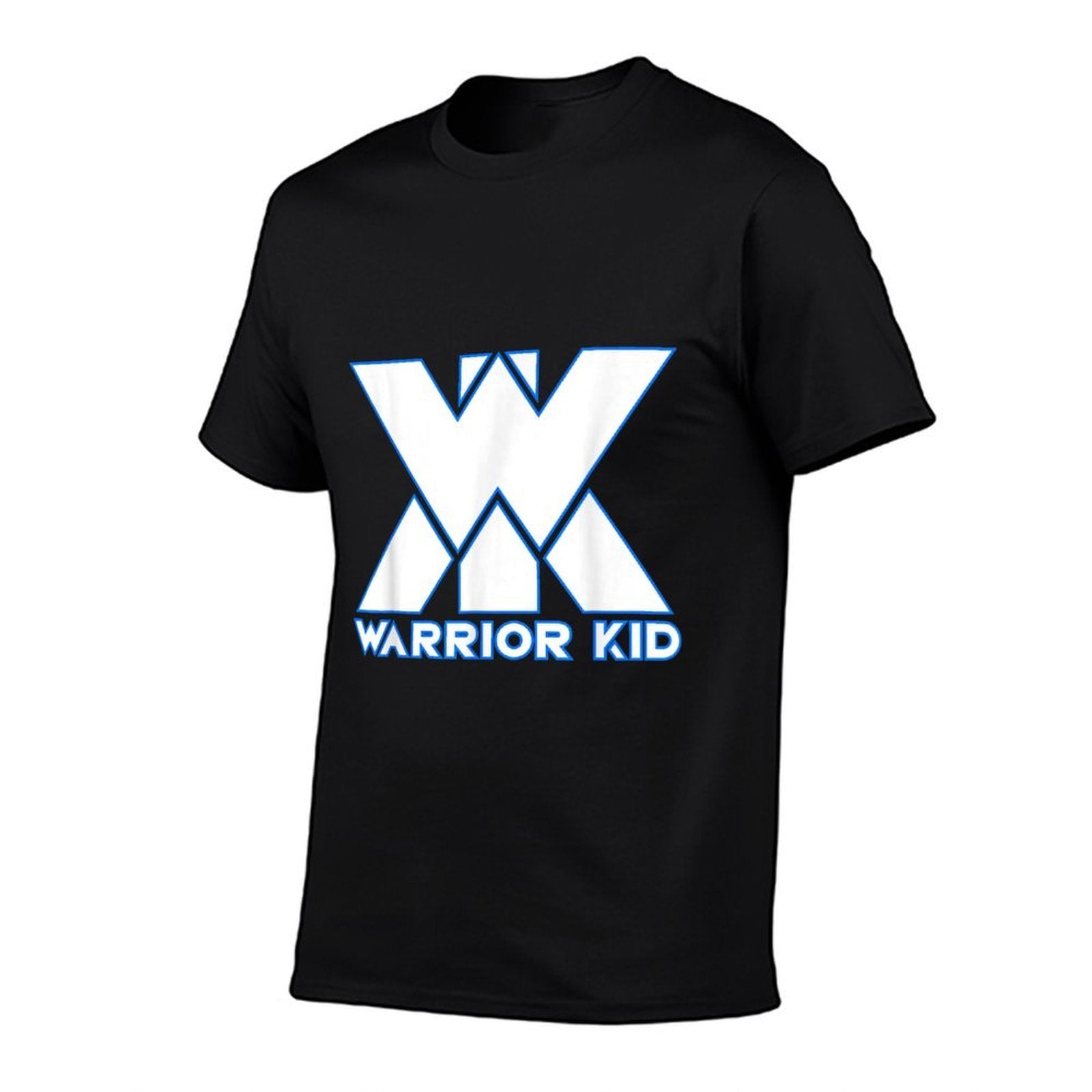 Kids And Adult Official Warrior Kid White And Blue Logo  Odor-resistant T-Shirt