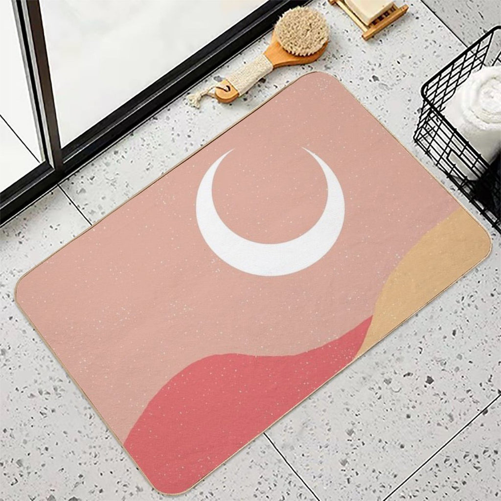 Sunset Crescent Evening  Toxin-Free Bath Mat
