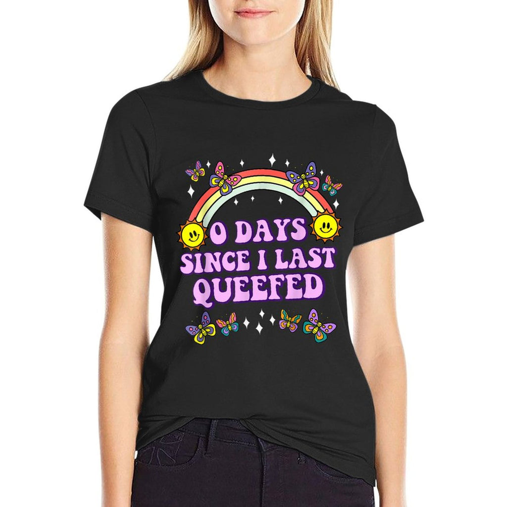 Queef Embarrassing, Funny Raunchy T Shirts for Women  Trendy Pattern T-Shirt