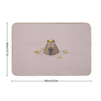 Capybara  Non-Slip Bath Mat