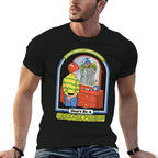 Steven Rhodes Dont Be A Garbage Person Funny Retro  Graphic-printed T-Shirt