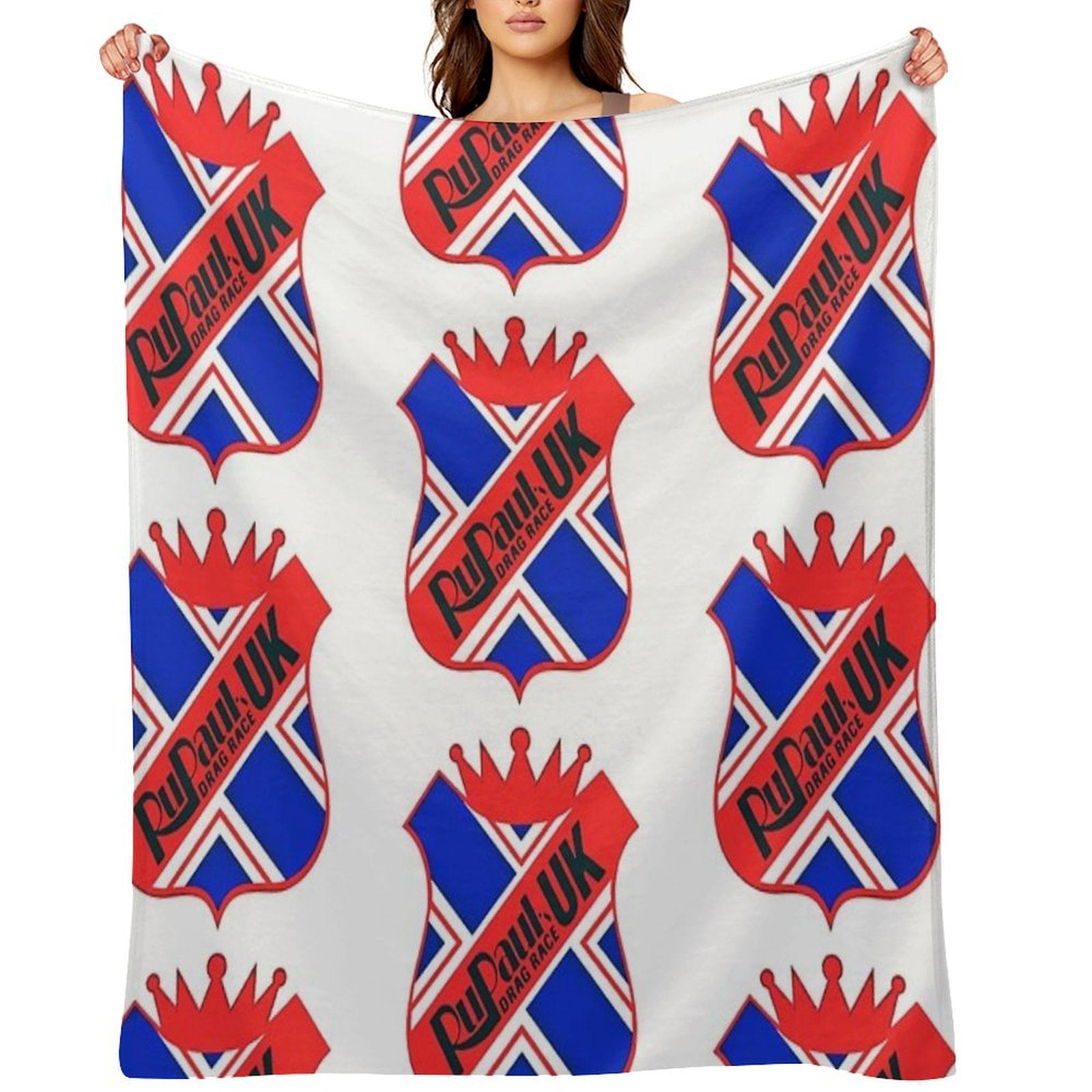 RuPeter Badge RuPaul’s Drag Race UK Lightweight Throw Blanket