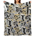 The Thin Man, Crime Thriller 30s, William Powell Myrna Loy Sustainable Throw Blanket