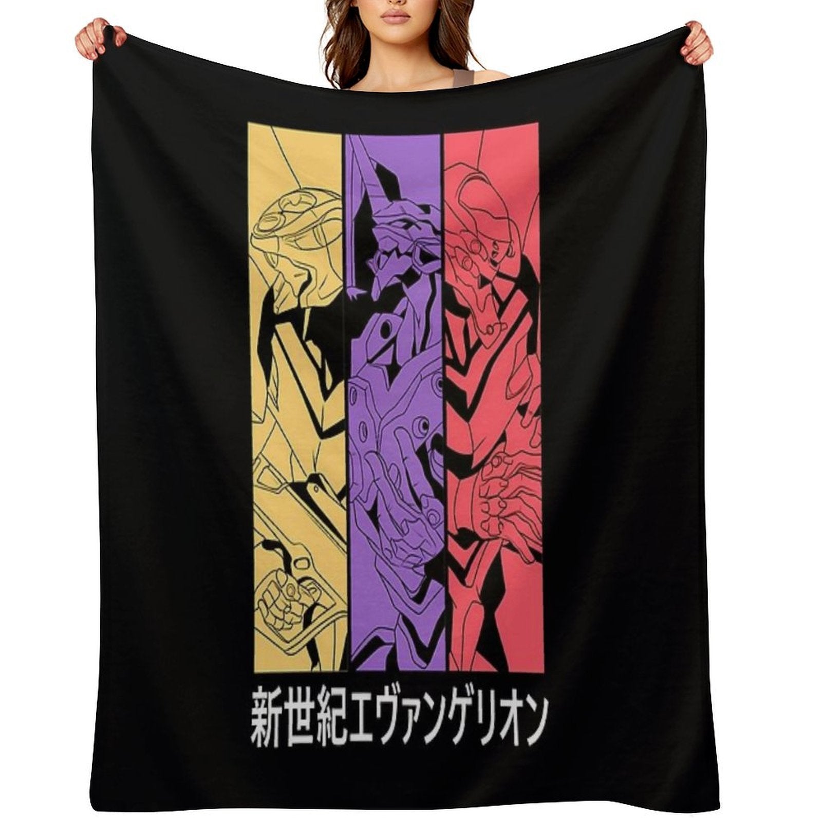 EVANGELION All-season Throw Blanket