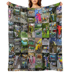 Cow Parade Machine-washable Throw Blanket
