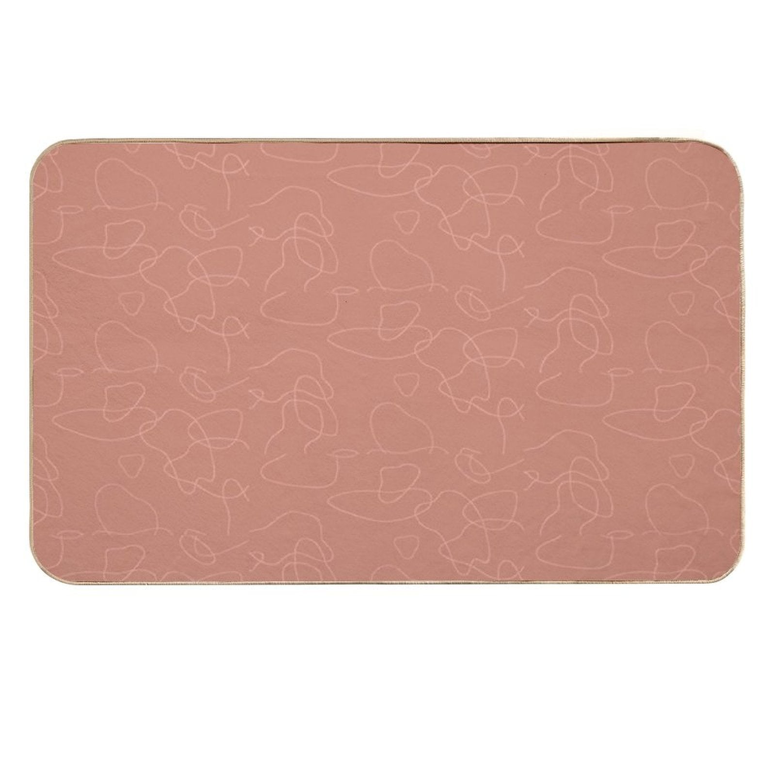 Doodles  Slip-Resistant Bath Mat