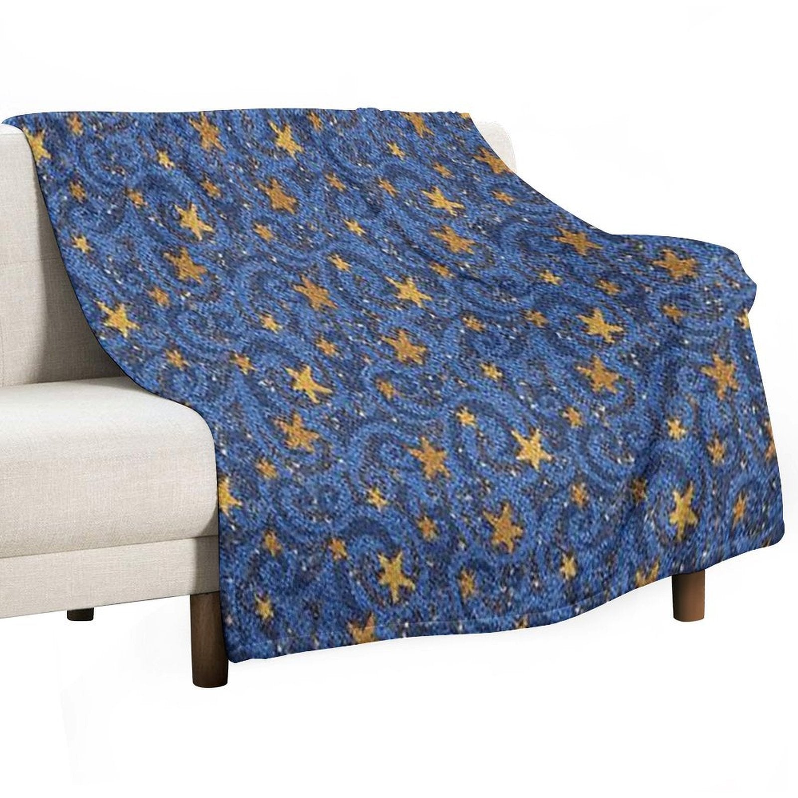 Coraline Star Pattern Velvety-soft Throw Blanket