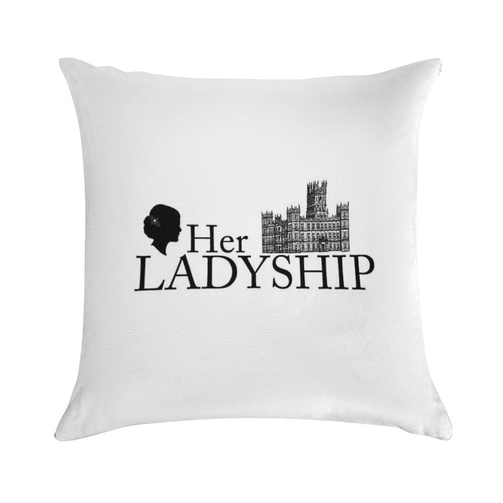 Her Ladyship Soft Bedroom Essential Throw Pillow