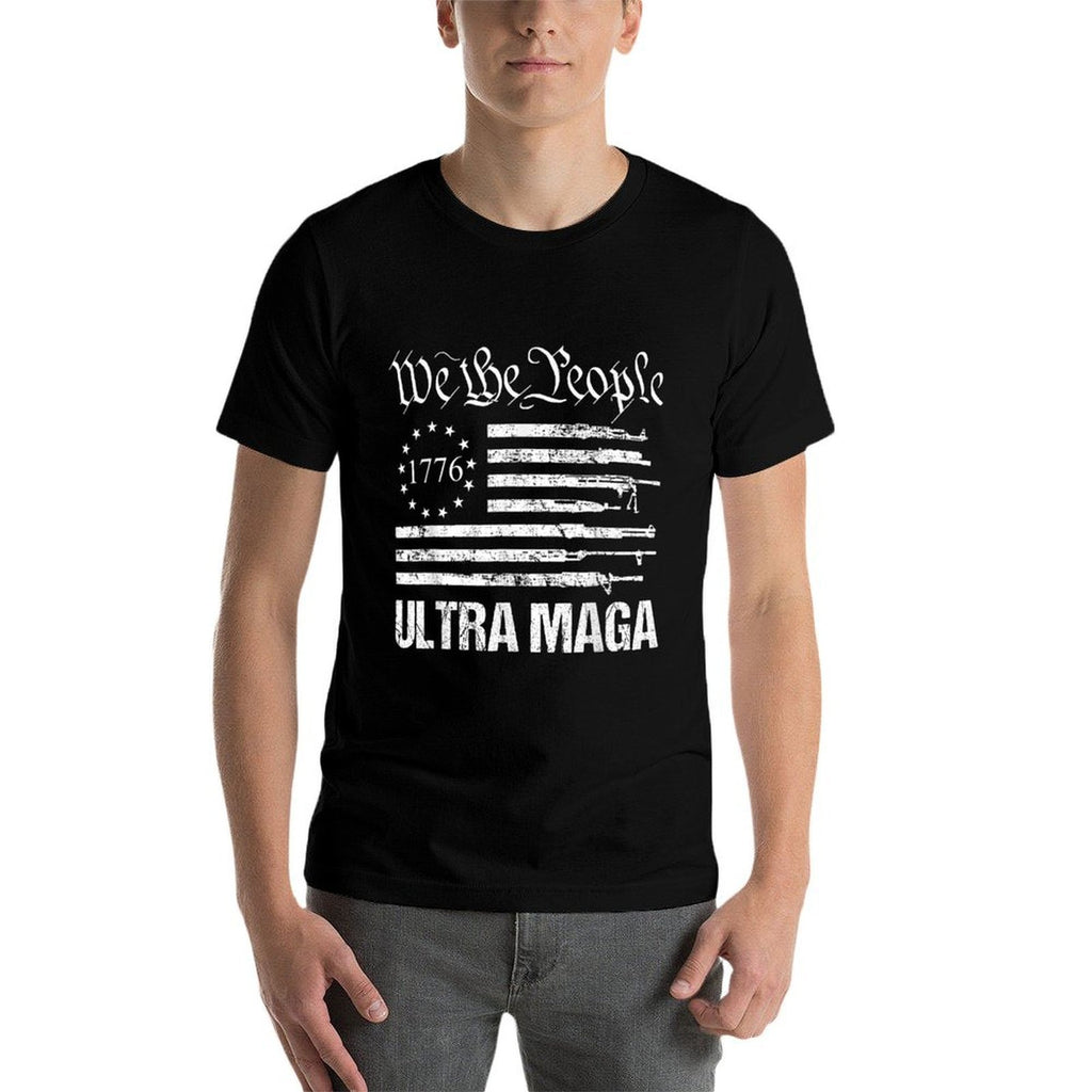 Ultra Maga Proud Ultra Maga American T-shirt for Women Men  Slim-fit Cut T-Shirt