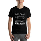 Ultra Maga Proud Ultra Maga American T-shirt for Women Men  Slim-fit Cut T-Shirt