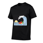 Surfing Wave Chilis Funny For Men Women  Quick-drying T-Shirt