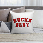 Bucks Baby Soft Reinforced Edging Throw Pillow