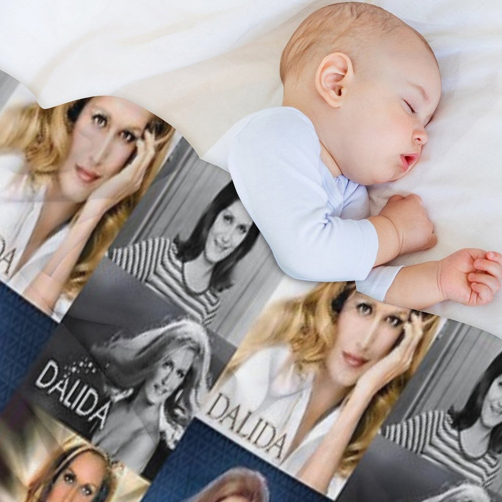 Dalida Collage Multi-functional Throw Blanket