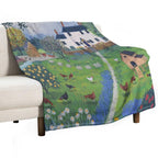 The Hen House Plush Throw Blanket