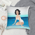 Suddenly Liz Soft Style Accent Throw Pillow