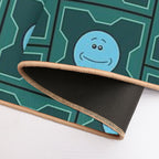 Mr. Meeseeks Box Durable Bath Mat