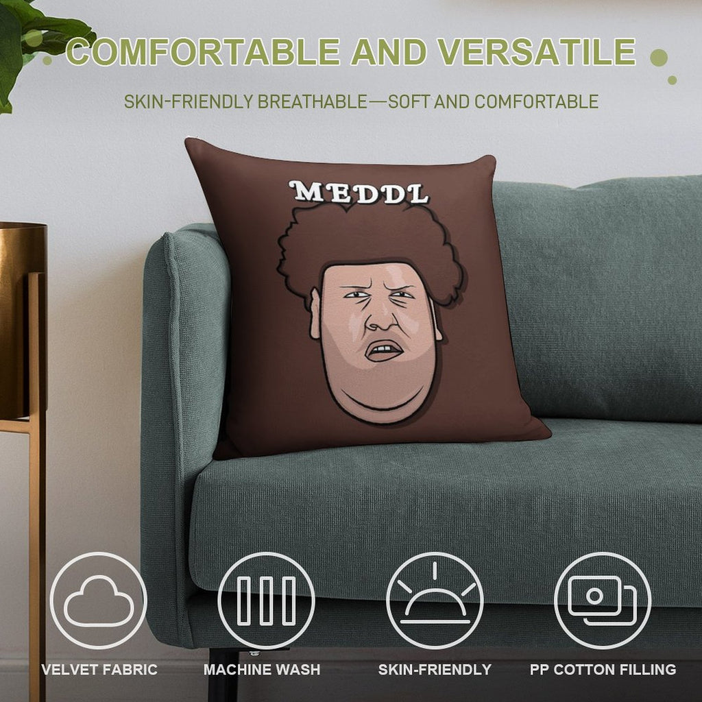 Dragon Lord Rainer Winkler Illustration Oger Mett Soft Skin-Friendly Throw Pillow