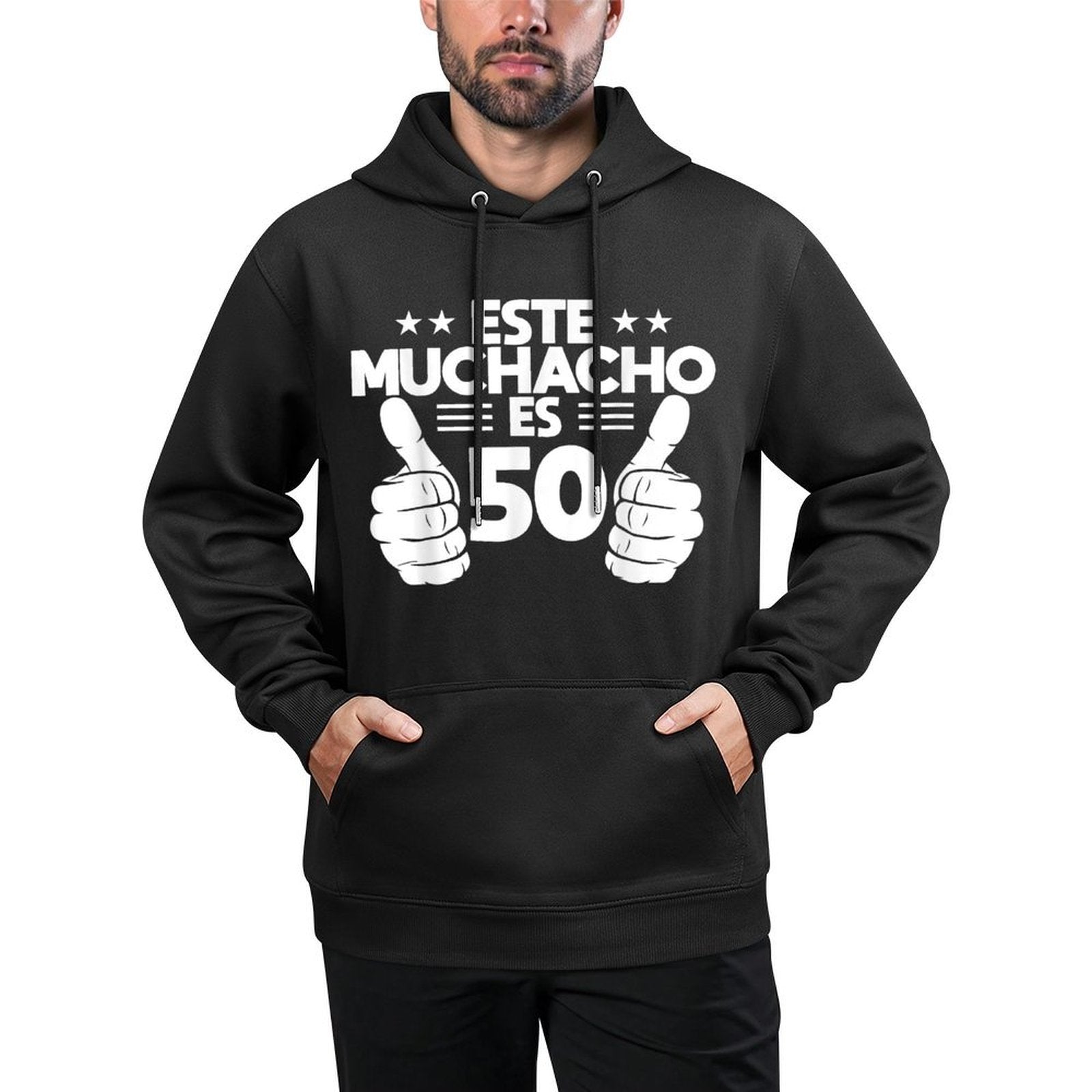 Este Muchacho Es 50 Year Old Birthday Spanish 50th Cool Adjustable Hood Hoodie