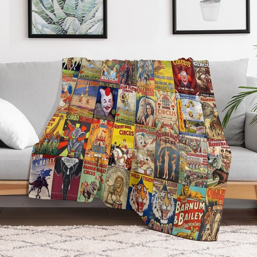Circus Gift-ready Throw Blanket