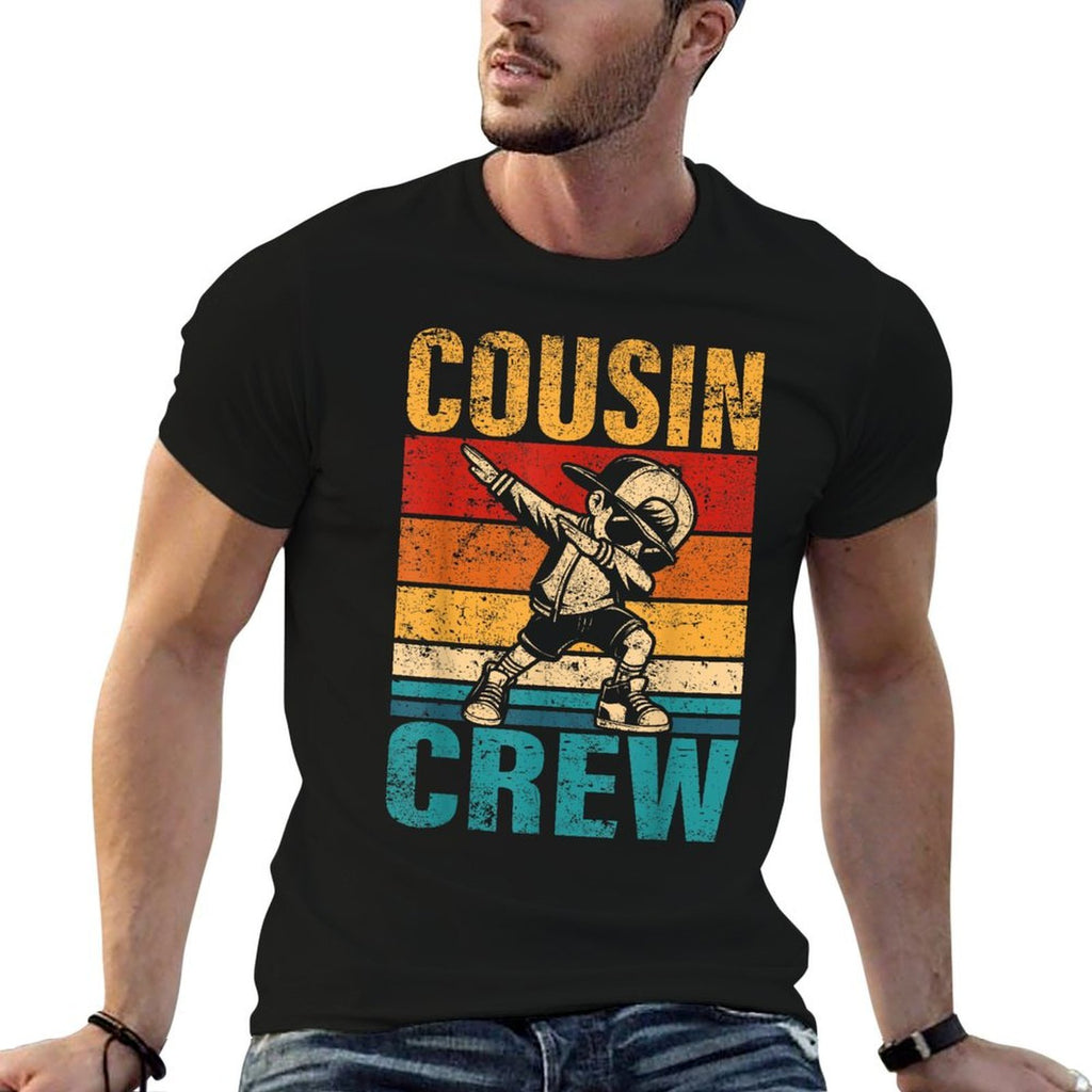 Cousin Crew Dabbing Boy Squad Cousin Family Matching  Lightweight T-Shirt