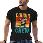 Cousin Crew Dabbing Boy Squad Cousin Family Matching  Lightweight T-Shirt